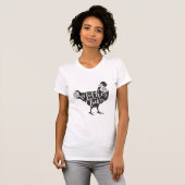 Moeder Clucker T-shirt (Voorkant volledig)