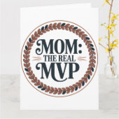 Moeder: De Echte MVP Kaart (Gele Bloem)