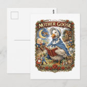 Moeder de Gans Briefkaart (Voorkant / Achterkant)