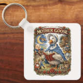 Moeder de Gans Sleutelhanger (Voorkant)