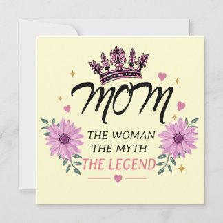 Moeder De Legende Moederdag Cadeau Feestdagenkaart