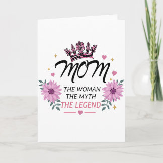 Moeder De Legende Moederdag Geschenk Kaart