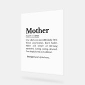 Moeder Definitie  Acryl Bord (Hoek)