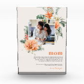 Moeder Definitie | Tropische bloemenfoto Fotoblokken (Voorkant)