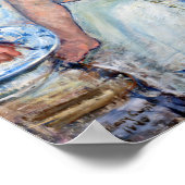 Moeder die haar slaperig kind, Cassatt, wil wassen Poster (Hoek)