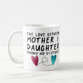 Moeder Dochter Afstand Koffie Mok (Links)