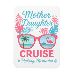 Moeder Dochter Cruise Maakt Herinneringen Reis Magneet