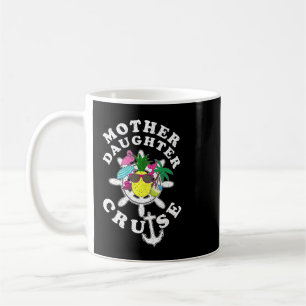 Moeder Dochter Cruise Meisjes Reis Familie Reis Fu Koffiemok