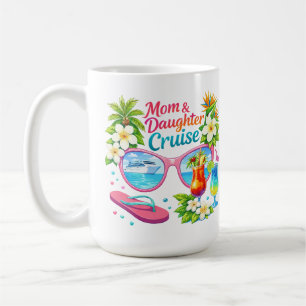 Moeder Dochter Cruise Tropische Vakantie Koffiemok