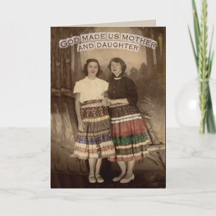 moeder-dochter Kaart