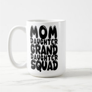 Moeder Dochter Kleindochter Squad Matching Family Koffiemok