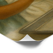 Moeder-dochter maakt samen koekjes perfect poster (Hoek)