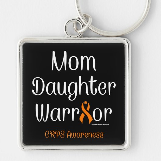 Moeder Dochter Warrior...CRPS Sleutelhanger (Voorkant)