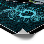 Moeder Donker. Poster (Hoek)