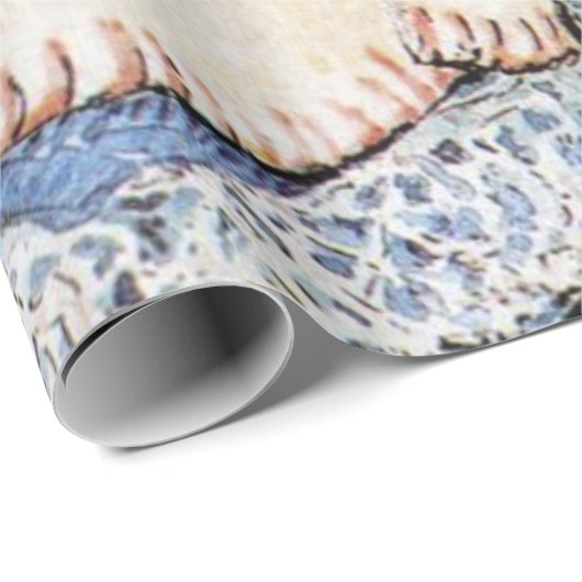 Moeder Dormouse en haar kind - Beatrix Potter Cadeaupapier (Rol Hoek)