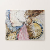 Moeder Dormouse en haar kind - Beatrix Potter Legpuzzel (Horizontaal)