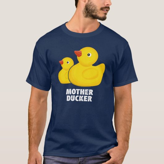 Moeder Ducker Rubber Duck T-shirt (Voorkant)