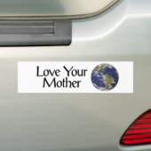 Moeder Earth Bumpersticker (Op auto)