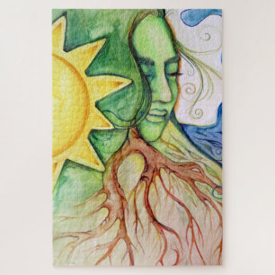 Moeder Earth Gaia Goddess Legpuzzel
