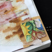 Moeder Earth Gaia Goddess Vierkante Sticker