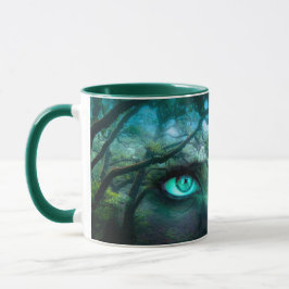 Moeder Earth Green Divine Forest Natuur Spirit Mok