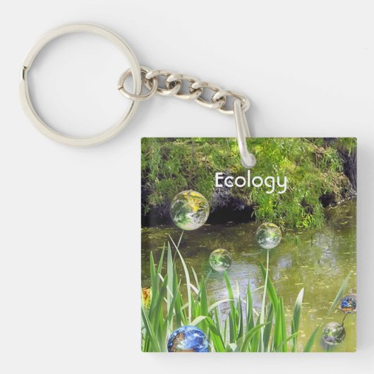 Moeder Earth Magnet Sleutelhanger (Voorkant)