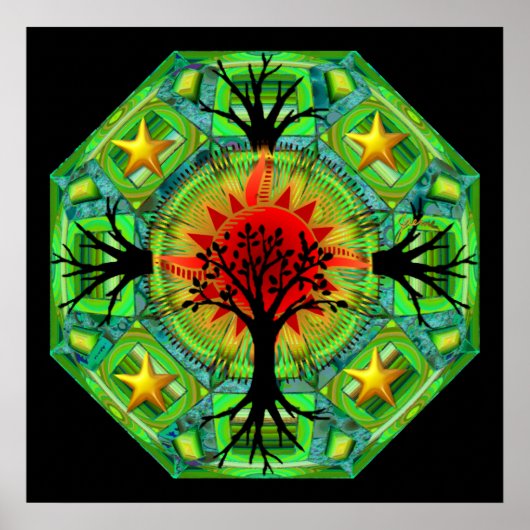 Moeder Earth Print (Voorkant)