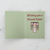 MOEDER ~ EASTER  AFBEELDING ~ Circa 1912 ~ Feestdagen Kaart (Binnen)