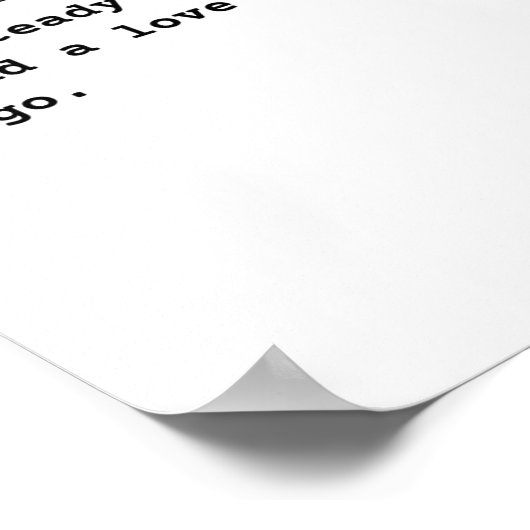 Moeder – een vaste hand poster (Hoek)