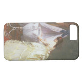 Moeder en Baby, 1869 (olie op het paneel) Case-Mate iPhone Case (Achterkant (Horizontaal))