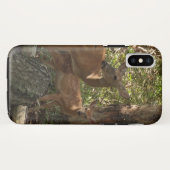 Moeder en Baby Deer in het natuurpark Shenandoah Case-Mate iPhone Case (Achterkant (horizontaal))