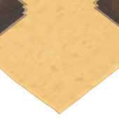 Moeder en Baby Gold Background Tafelkleed (Gekanteld)