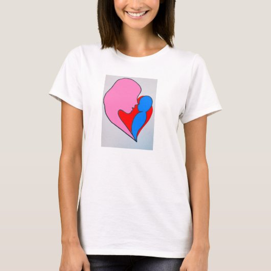 Moeder en Baby Love T-shirt (Voorkant)