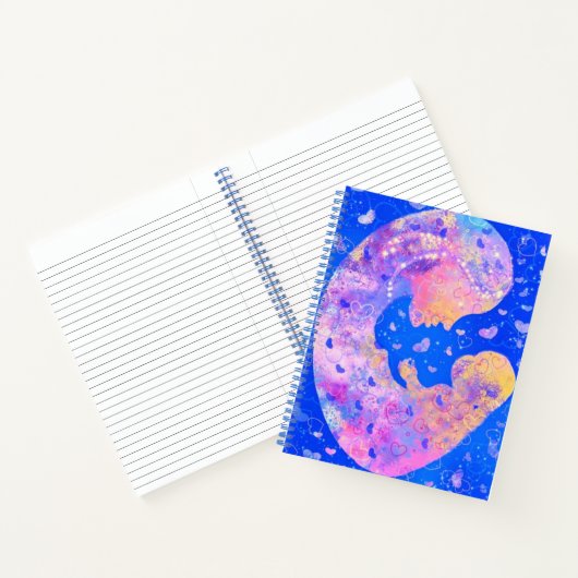 Moeder en Baby Notitieboek (Binnen)