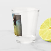 moeder en Baby olifant Bandana Shot Glas (Rechts)