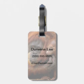 Moeder en Baby Orangutan Bagagelabel (Achterkant verticaal)