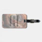 Moeder en Baby Orangutan Bagagelabel (Achterkant horizontaal)