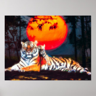 moeder en baby poster