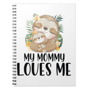Moeder en Baby Sloten Mijn mama houdt van mij Trop Notitieboek