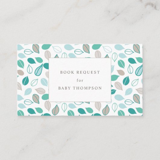 Moeder- en baby-vogelboekkaart informatiekaartje (Achterkant)