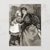 moeder en dochter briefkaart (Voorkant)