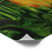 Moeder en dochter buiten op een mooie dag. poster (Hoek)