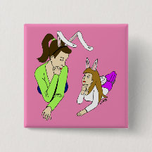 moeder en dochter bunnymeiden