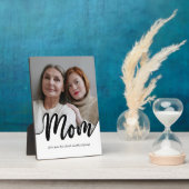 Moeder en dochter cadeau | Fix Ration 5x7 Plaque Fotoplaat (Zijkant)