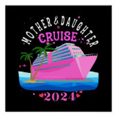 Moeder en dochter Cruise 2024 Perfect Poster (Voorkant)