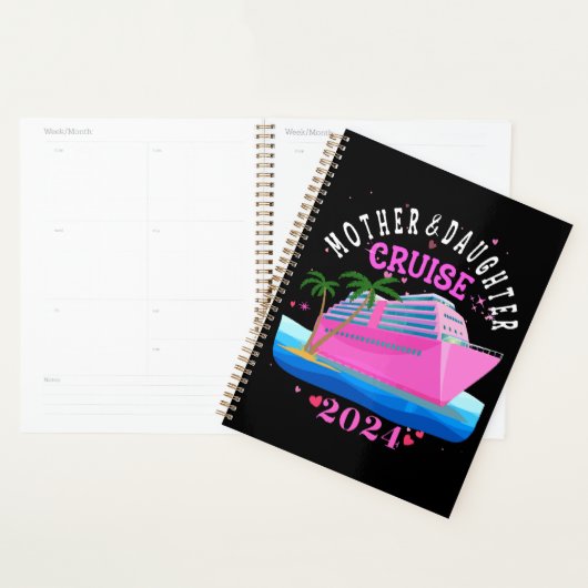 Moeder en dochter Cruise 2024 Planner (Display)
