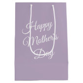 Moeder en dochter in Wisteria Garden Medium Cadeauzakje (Achterkant)