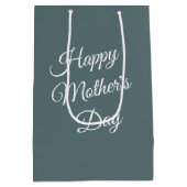 Moeder en dochter in Wisteria Medium Cadeauzakje (Achterkant)