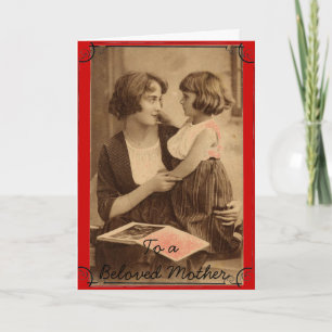 Moeder en dochter kaart