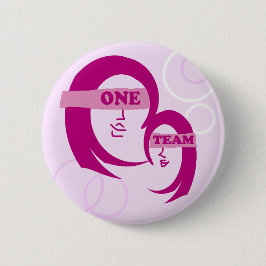 Moeder en dochter knop ronde button 5,7 cm